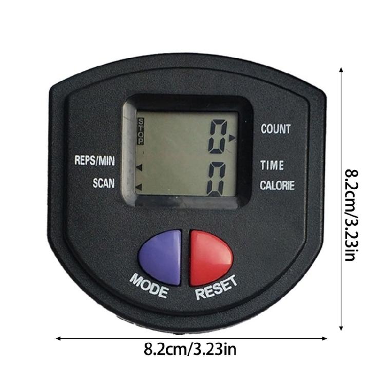 Elektronický měřič rotopedu, krokoměr, monitor s LCD displejem pro fitness vybavení