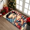 1pc Office Carpet, Betty Boop Chair Rug, Living Room Printed Area Rug, Home Chair Floor Mat