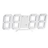 3D LED Digital Alarm Clock with Temperature Display, Wall-Mounted, 8-Character
