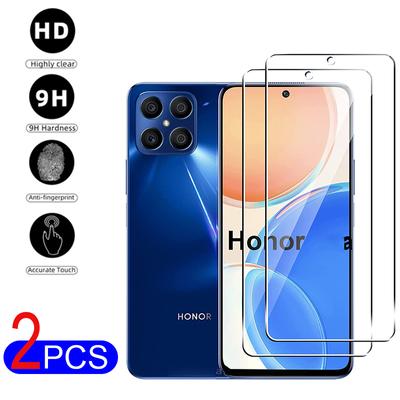 2 PCS 2 PCS Vidro Temperado Huawei HONOR X8a X7A X6 X5 X7 X8 X9 8X 8A 8S 9A 9X 9C 9S 8 9 10 Lite 20 20i 30 50 Lite 20s Filme de proteção protetor de tela