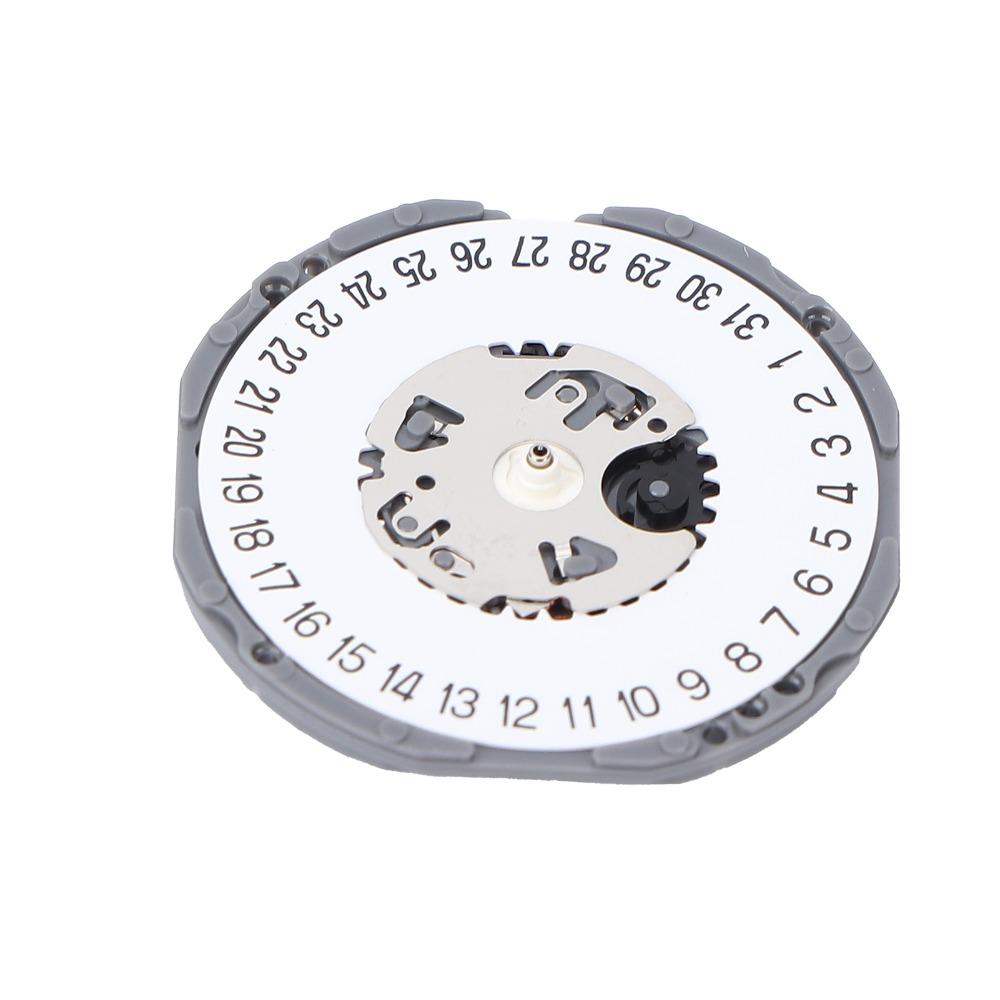 Mit Aufzugswelle VJ32B Uhrwerk Kunststoff Uhrenreparaturteile Ersatzteile