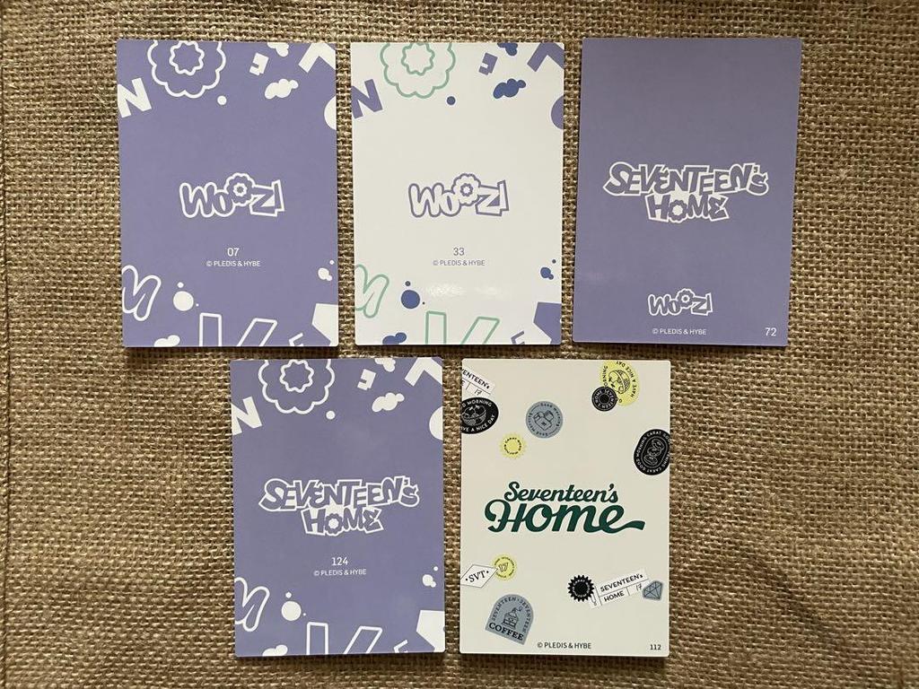 [USED] SEVENTEEN'S HOME Trading Card Uzi WOOZI