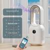 F8 Bladeless Fan & Bluetooth Speaker with Desk Lamp, USB Charging, Oscillation, Creative Design, Digital Display - 2026 Model for Home Use
