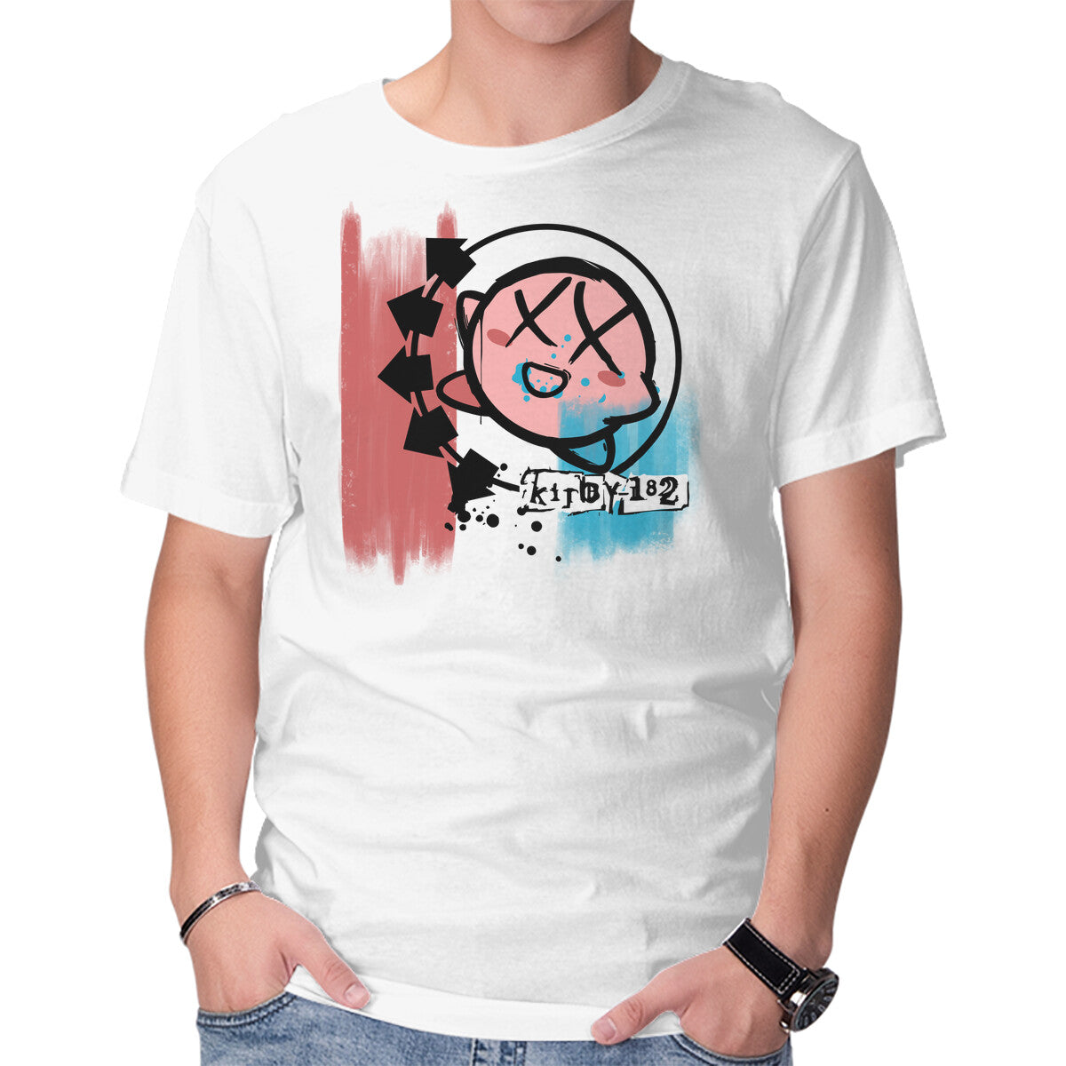 Unisex Crew Neck T-Shirt Hungry 182 Graphic Short Sleeve Casual Tee XXXL