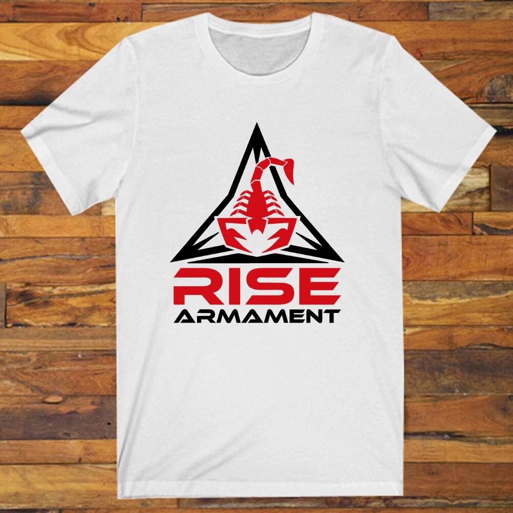 Rise Armament Guns Firearms Men s White S-5XL XXL