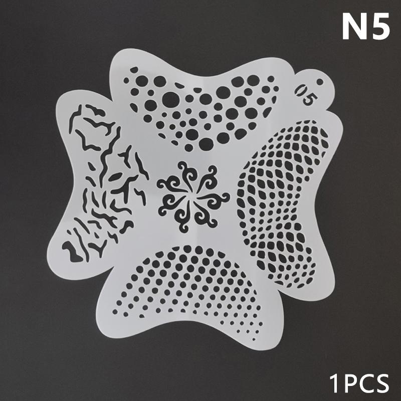 Gesichtsschablonen Körperbemalung Vorlage Sprühbemalung DIY Vorlage für Kindergeburtstagsfeier Wiederverwendbare Malschablonen