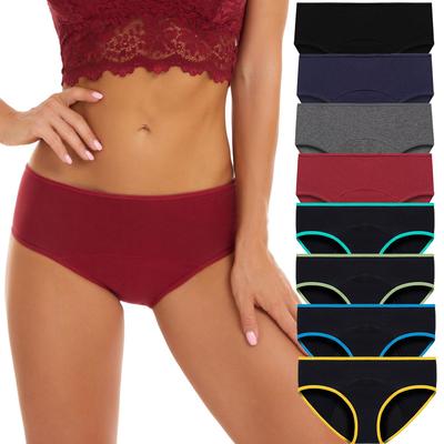 Duże rozmiary Majtki fizjologiczne z niską talią Majtki damskie Majtki menstruacyjne o wysokim przepływie