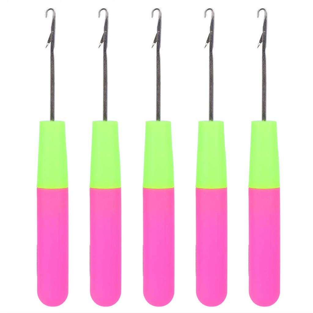 Crochet Latch Hook Needles Hair Extension Braiding Crafts Skill Tool Kit M