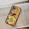 Football J-James Rodriguez Phone Case For iPhone 17,16,15,14,13,12,11 Plus,Pro Max,XS,Soft Silicone Black Cover