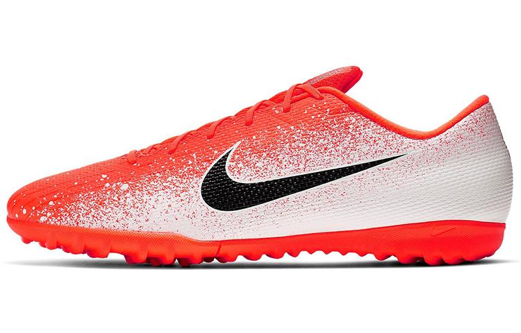 

Nike Mercurial Vapor 12 Soccer Shoes Men s Low Top White/Orange AH7384-801 40.5