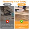 48 Pcs Non-Slip Bathtub Stickers Water-proof Safety Shower Stickers with Scraper Reusable Stripe Anti-Skid Bathtub Tape Shower