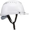 TOYO Venti Plus Helmet with Shield, White/Clear/Clear with Styrofoam, No. 391F-C-C
