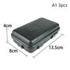 1/2/3Pcs Airtight Plastic Case Waterproof Shockproof Storage Box For Outdoor Camping Survival Gear Hard Shell Travel Container