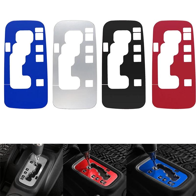 Trim Gear Frame Cover Gear Shift Box Cover for Jeep Wrangler 2012-2018 JK JKU Sport Gear Shift Panel Trim Interior Decoration
