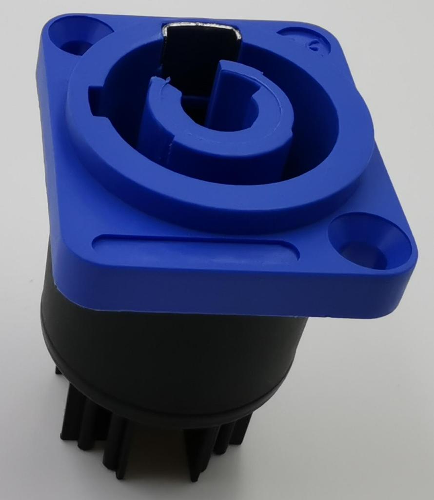 3P Stage Lighting Beam Light with Aviation Plug, LED Display, and XLR Waterproof Male/Female Socket.