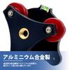 Shiwaki Leveling Base Tripod Head Plate Degree Precision Adjustment Bracket 3 Adjustment Dial Photography Tripod Leveling Base Head Inch with Mounting