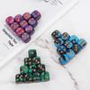 Entertainment Acrylic Dice Desktop Game 6 Sided Dice Round Edges Dice Square Point Dice D6 Dice