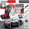 High-Precision 10" Aluminum Cutting Machine & 12" 45° Miter Saw for Wood Corners