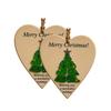 Wishing You Lots of Love And Happiness Sea Glass Ornament Handcrafted Round/Heart-Shaped Sea Glass Keepsake Christmas Tree Hanging Ornament