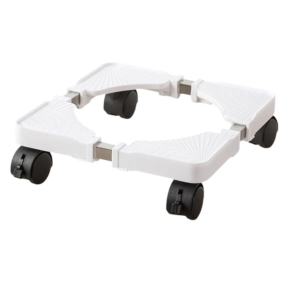 

Подставка-опора Подвижное основание 4 колеса-ролика Основание для холодильника Вентилируемое регулируемое основание Прачечная белый