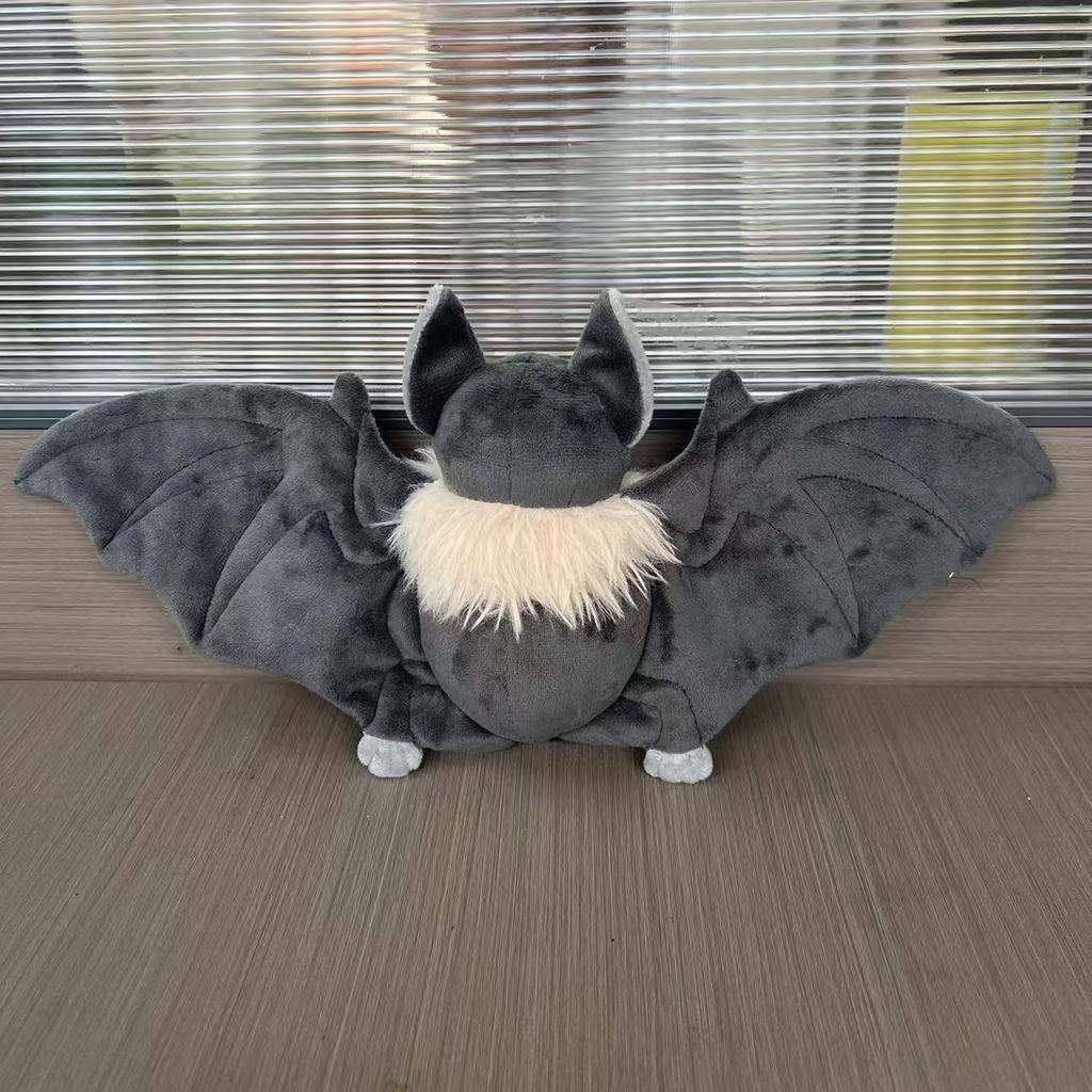 22Cm Halloween Plushy Stuffed Bat Doll Plush Throw Pillow For Boys And Girls Christmas Halloween Decoration Holiday Gifts