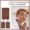 10PCS Invisible Wig Cap Breathable Wig Hairnet Durable Stocking Caps  For Men and Women