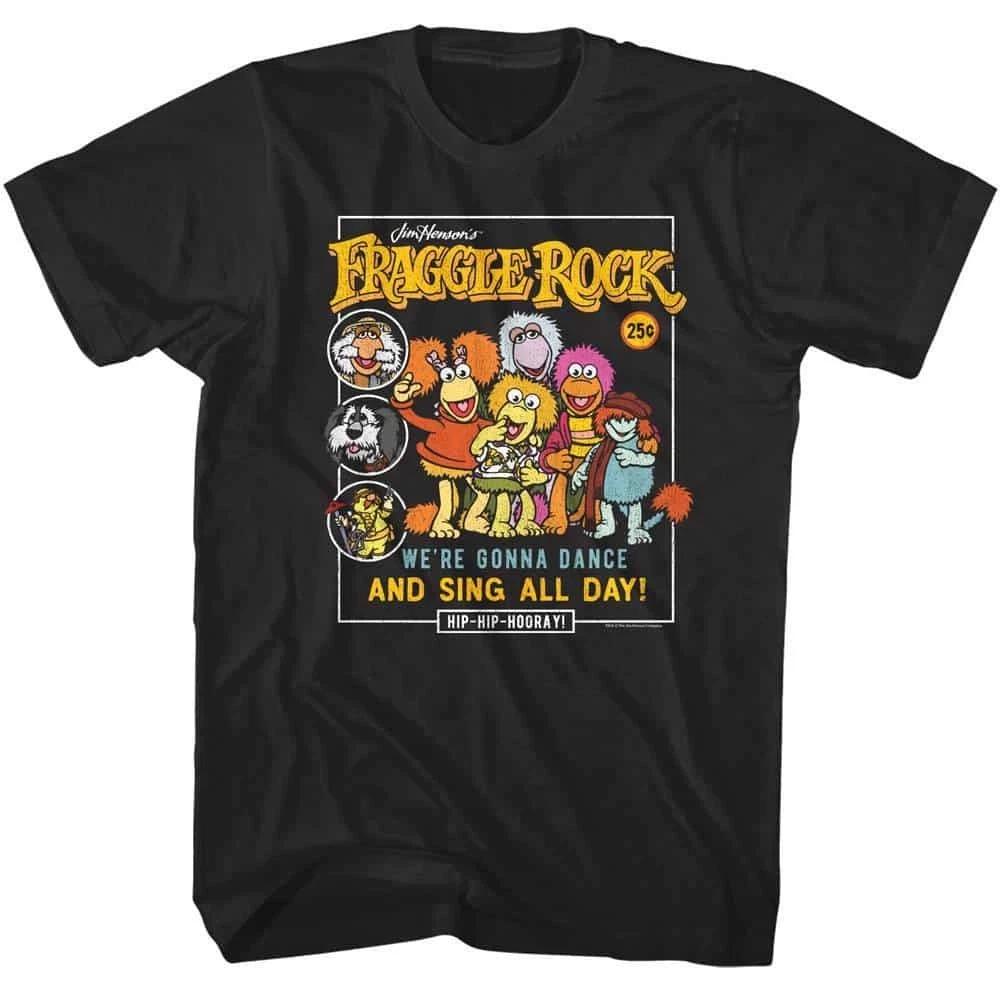 Fraggle Rock Hip-Hip Hooray Men s T Shirt XXXL