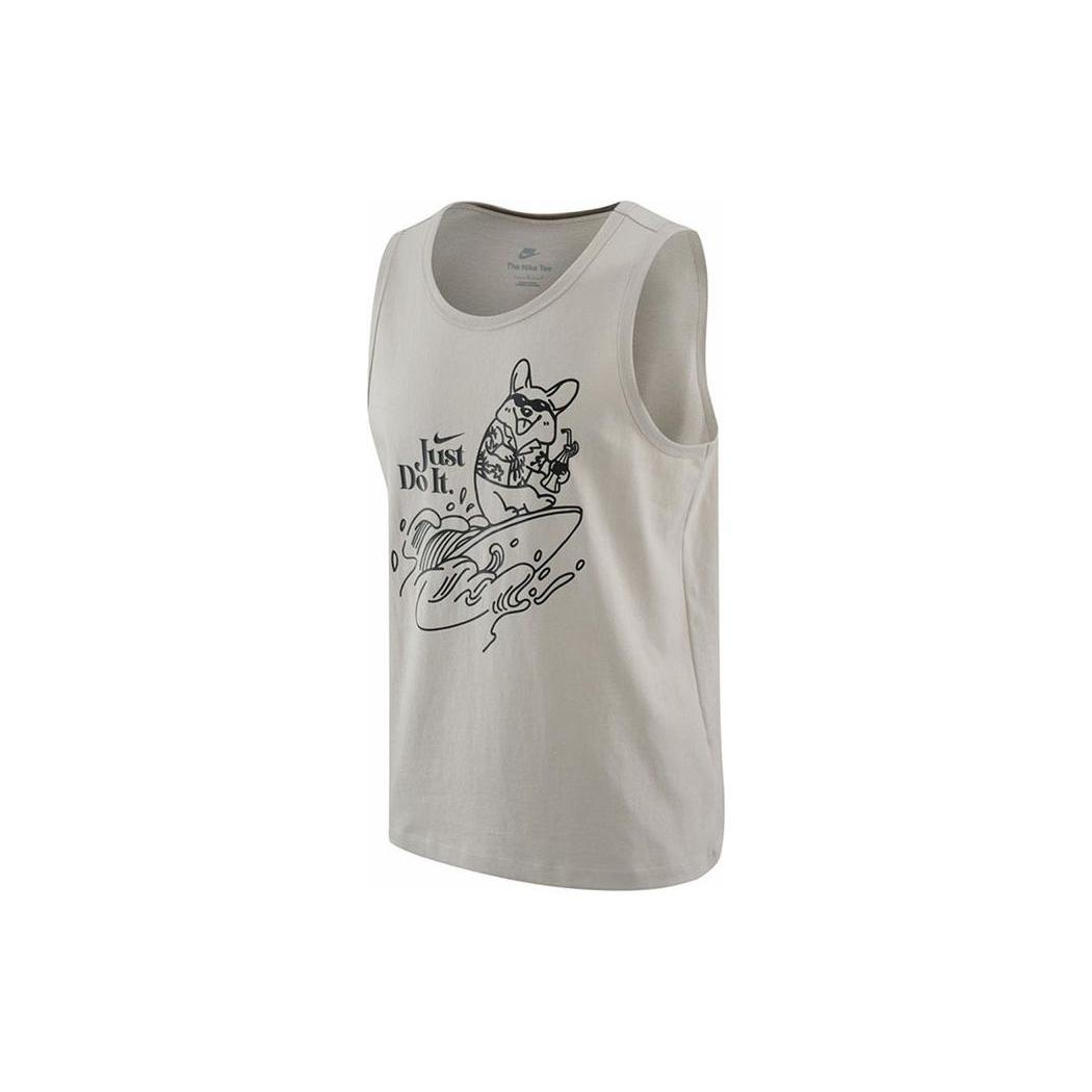 Nike Just Do It Cartoon T-Shirts  Grey  Men s FV1280-104 S