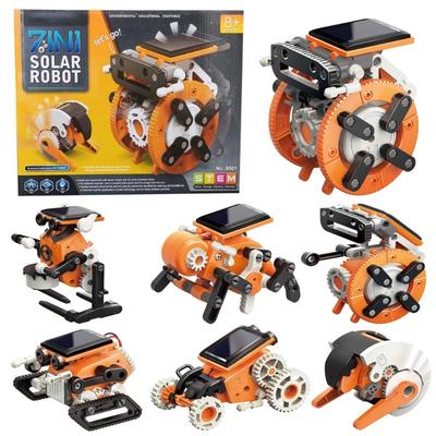 7 In 1 Solar Robot Toys For Kids Solar Robot Science Experiment Kit DIY Assembly Robotic Set