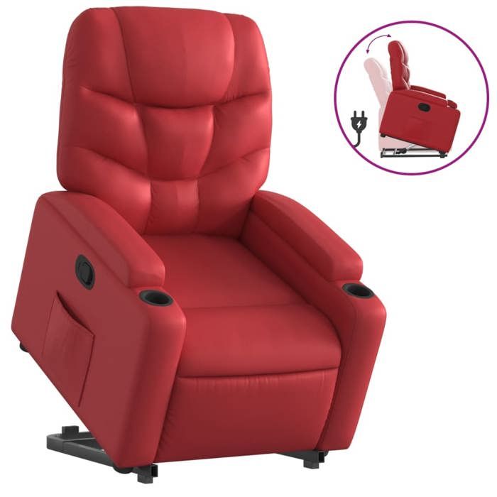 VidaXL Recliner, Relaxation Chair with Adjustable Backrest and Footrest, Living Room Seat, 3204663