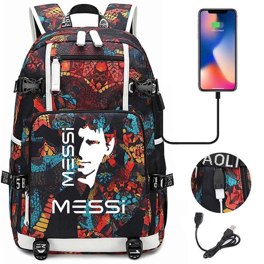 Large Capacity Schoolbag with Shoulder Strap; Student Three-piece Pencil Case Set