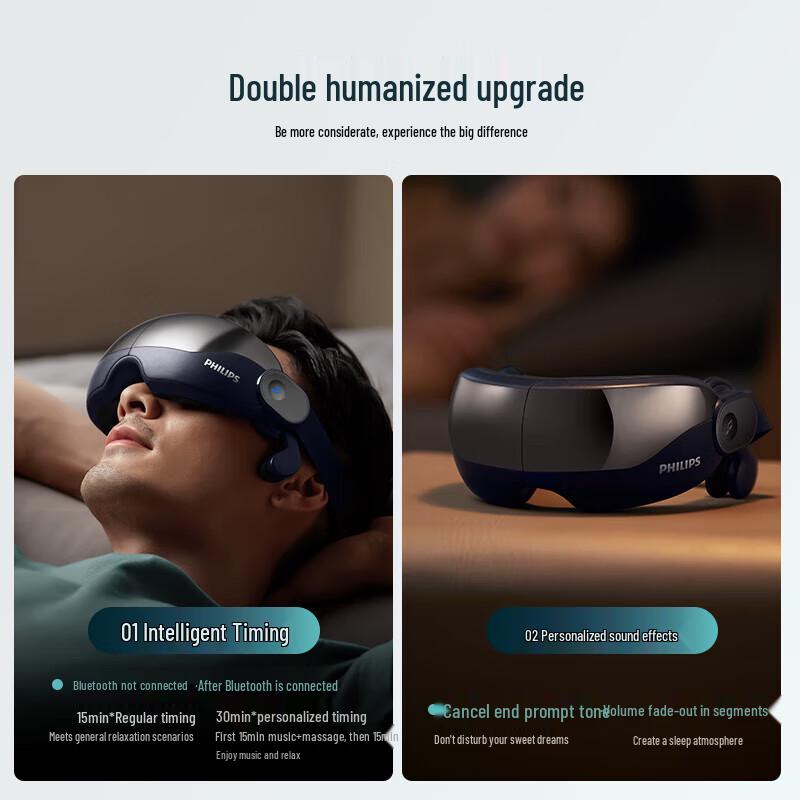 Philips Smart Eye Massager with Heat & Bluetooth