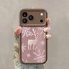 Fashionable Snow Deer Matte Phone Case For Samsung Galaxy S25 S24 Ultra S21 S22 S23 Plus A56 A55 A54 A53 A36 A35 A34 A33 Cover