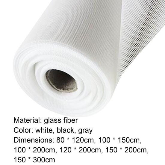 Anti Bug Net Effective DIY Glass Fiber Screen Mosquito Bug Room Curtain Mesh for Indoor
