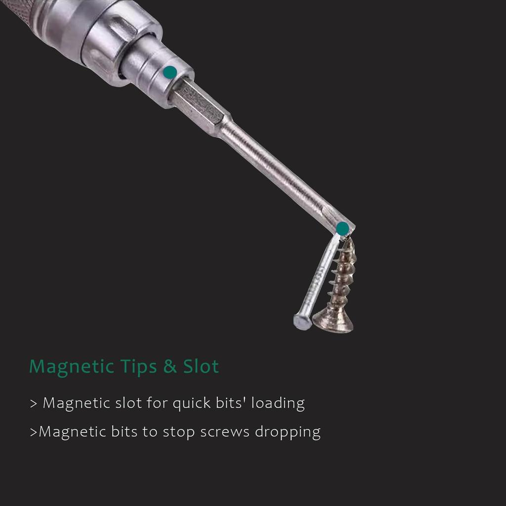 Nanch Precision Screwdriver 22 in 1 S2 Tools Set,