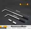 Portable Labor-Saving Telescopic Tire Wrench with Non-Slip Handle