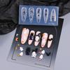 Cartoon Halloween Element Nail Silicone Mold Ghost Skull Pumpkin Grave Shape Carving 3D Jewelry Soft Template Manicure Supplies