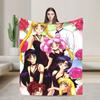 S-Sailor M-Moon Anime Blanket  Camping Flannel Bedding Throws For Living Room Warm Soft Design Quality Bedspread Gift