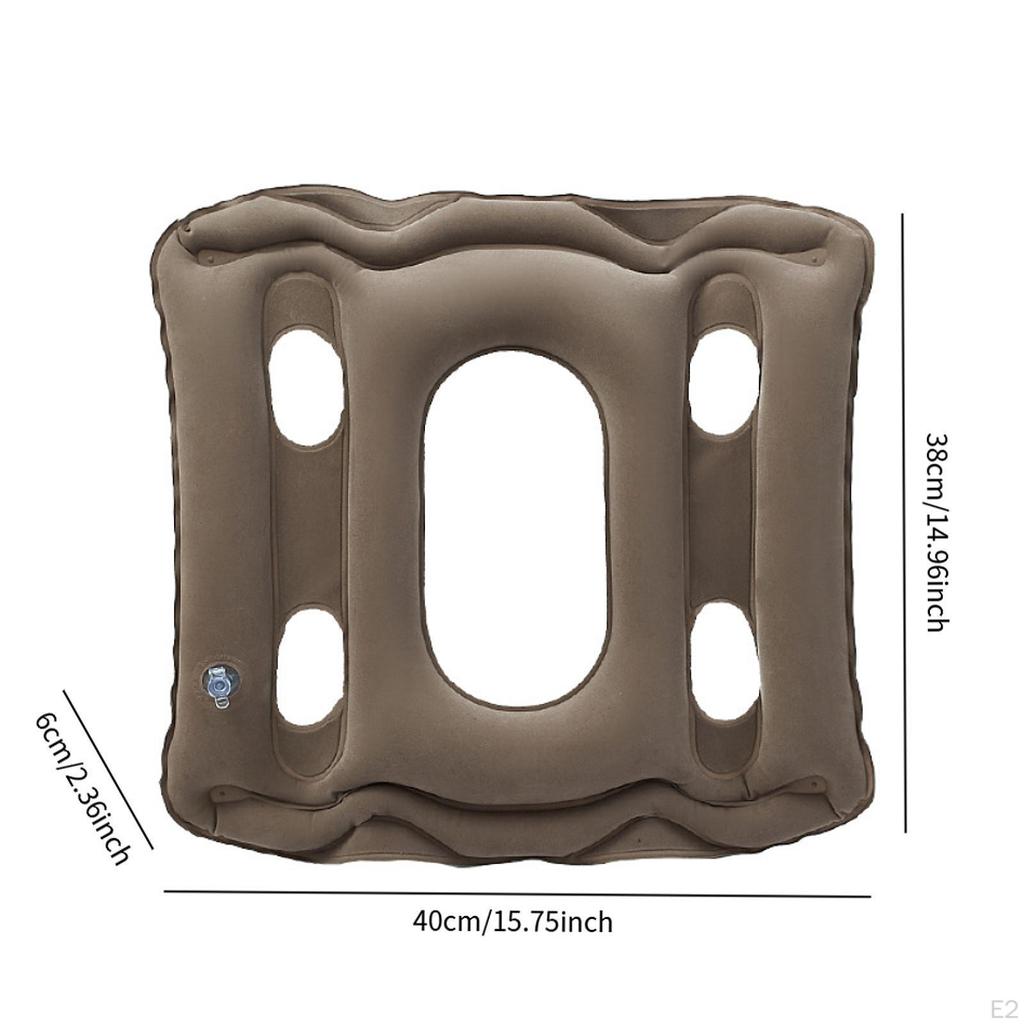 Inflatable Donut Cushion Innovative Lightweight Portable Seat Pad for Stadium Postpartum Camping