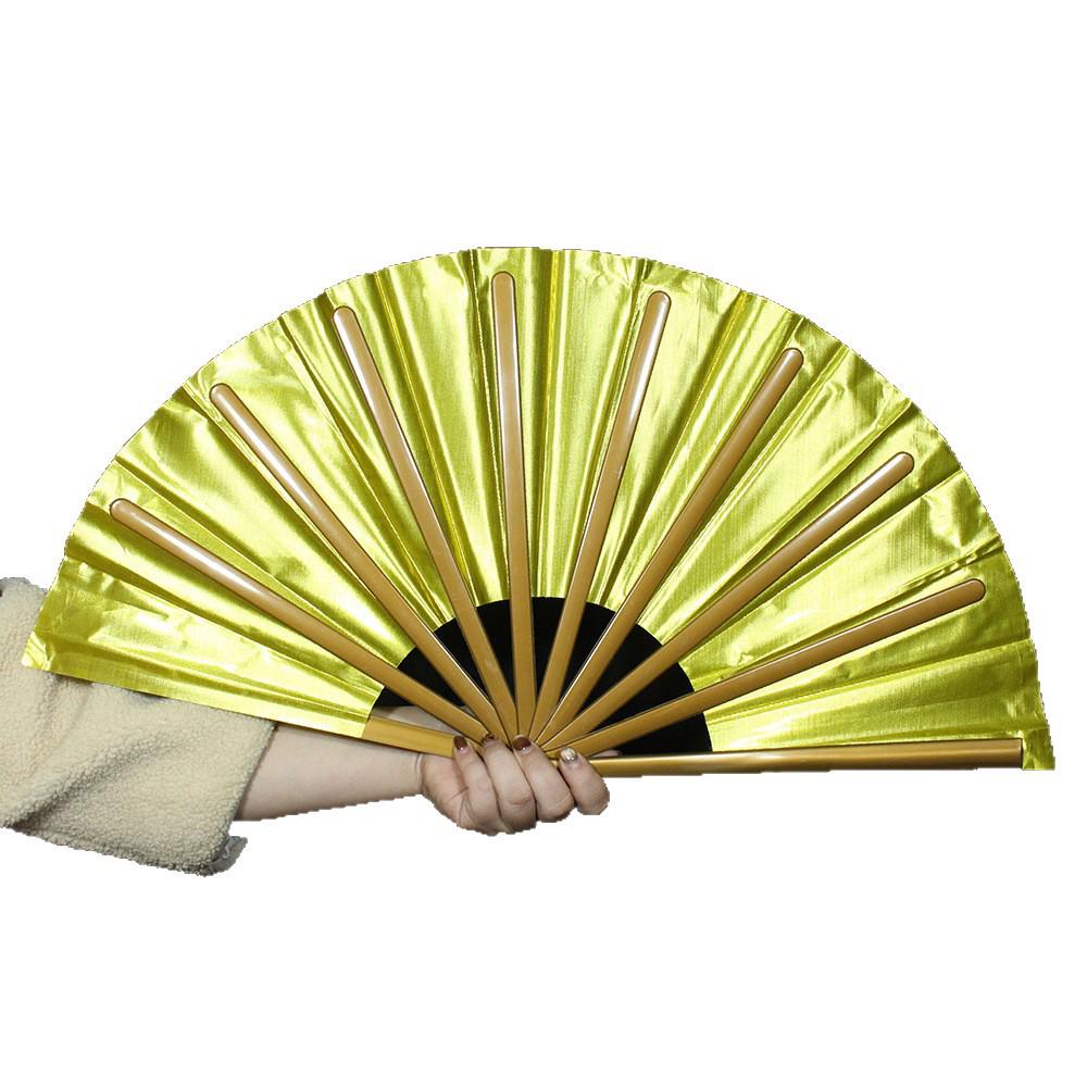 Red Tai Chi & Kung Fu Performance Fan - Children's Dance & Magic Stage Prop