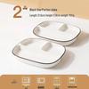 Children’s Ceramic Divided Plate for Portion Control - Creative, Household Breakfast Dish