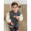 Baby Girl Fall Outfit 2026 Kids Knit Vest Blouse Leggings Set Toddler Casual Clothing