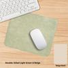 Non-slip Double-sided Mouse Pad Cowhide Leather Texture Mousepad High Quality Mice Mat  Students