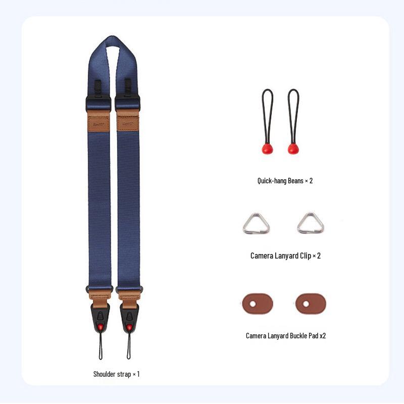 Quick Release Crossbody & Wrist Camera Strap for DSLR/Mirrorless - Photography Accessory