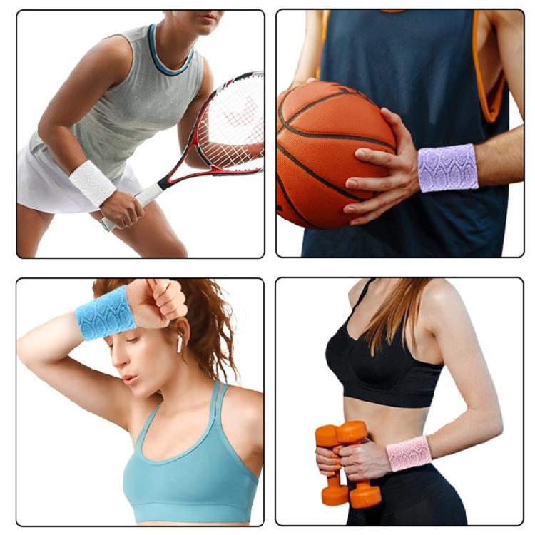 Flexible Sports Wrist Guard Quick Absorbing Fabric Elastic Support System For Basketball Tennis Players