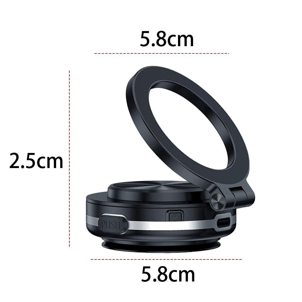 Car Phone Holder Magnetic Cell Phone Holder 360° Rotation Car Mount Suction Cup for iPhone Smartphone
