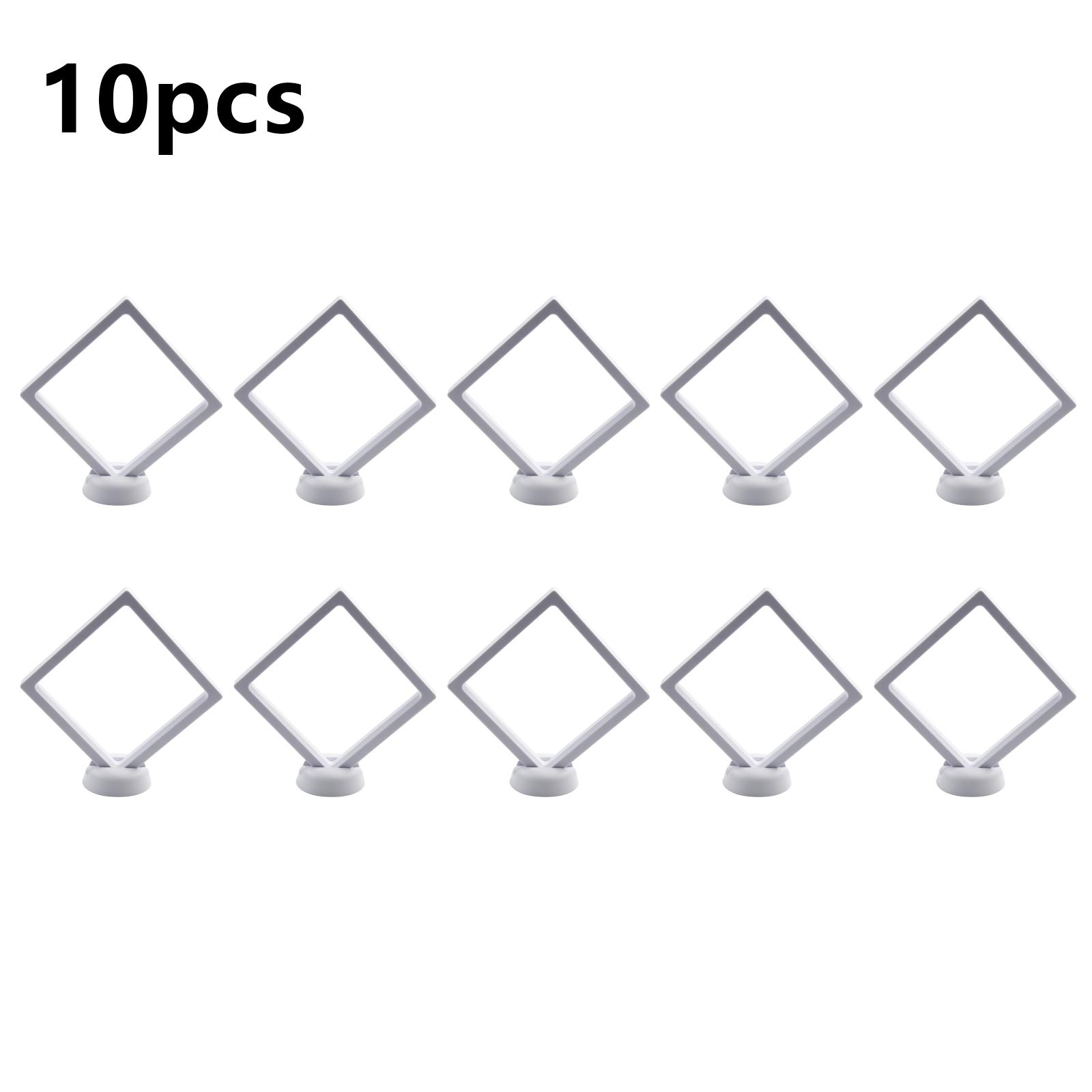 Элегантная черная пластиковая многофункциональная подставка-дисплей для монет Идеально подходит для легкой демонстрации ваших любимых предметов белый 5900₽