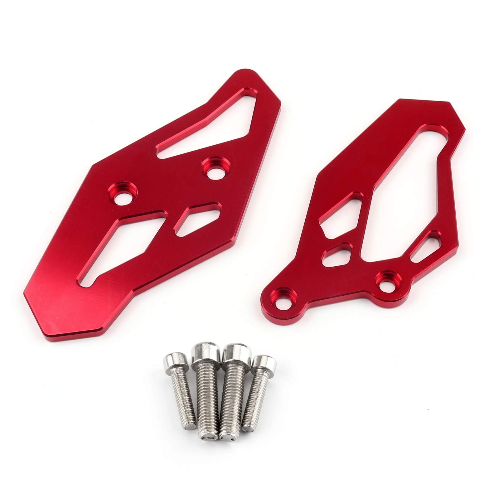 

Bruce & Shark Footrest Backstep Adapter Plate for Yamaha YZF R3 R25 MT-03 Red Motorcycle Motorcycle красный