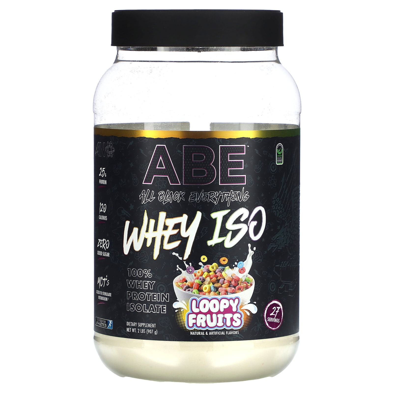 

ABE, Whey ISO, Rupee Fruit, 2 lbs (907 g)