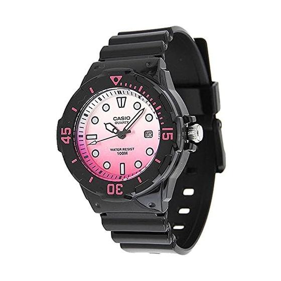 CASIO Chipkashi Часы Цифровые Черно-розовые LRW-200H-4E [Параллельный импорт]